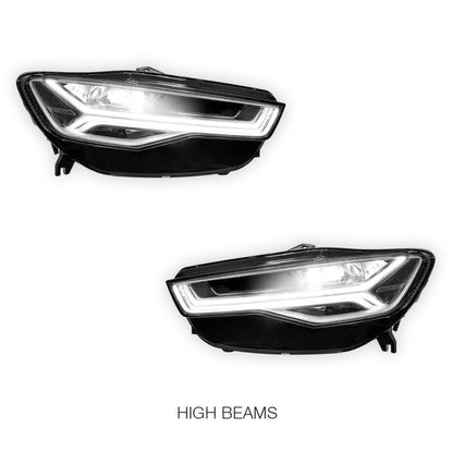 Audi A6 C7 (2015 - 2018) LED DRL Headlights LH + RH