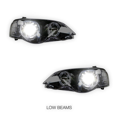 Ford Falcon BA / BF (2002 - 2008) LED DRL Projector Headlights LH + RH