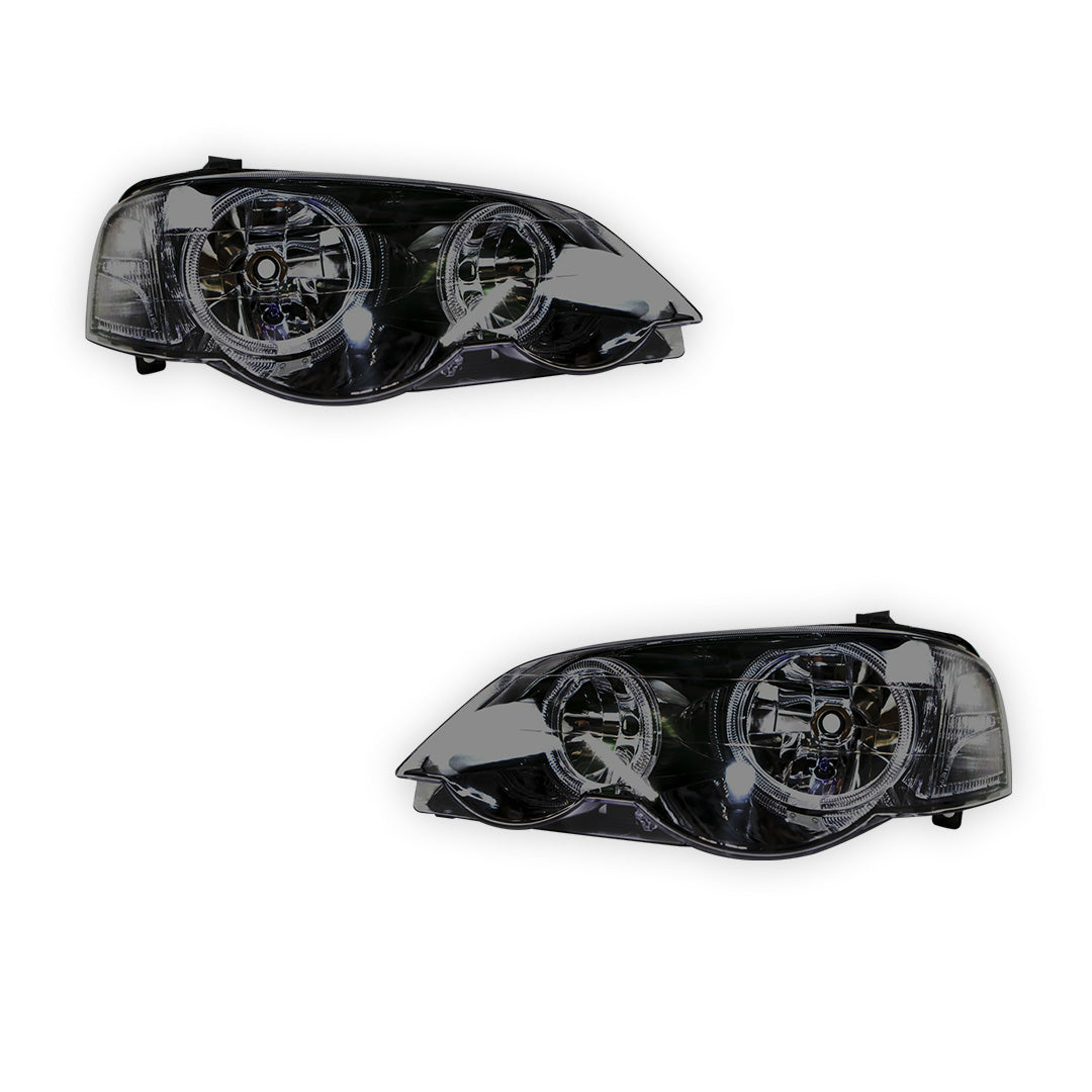 Ford Falcon BA / BF (2002 - 2008) LED DRL Projector Headlights LH + RH