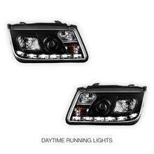 Volkswagen Bora 1J (1998 - 2004) LED DRL Projector Headlights LH + RH