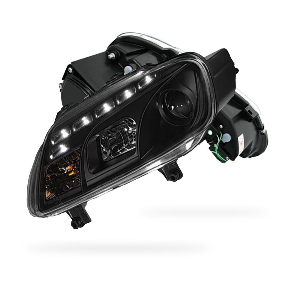 Volkswagen Caddy 2K (2006 - 2010) LED DRL Projector Headlights LH + RH