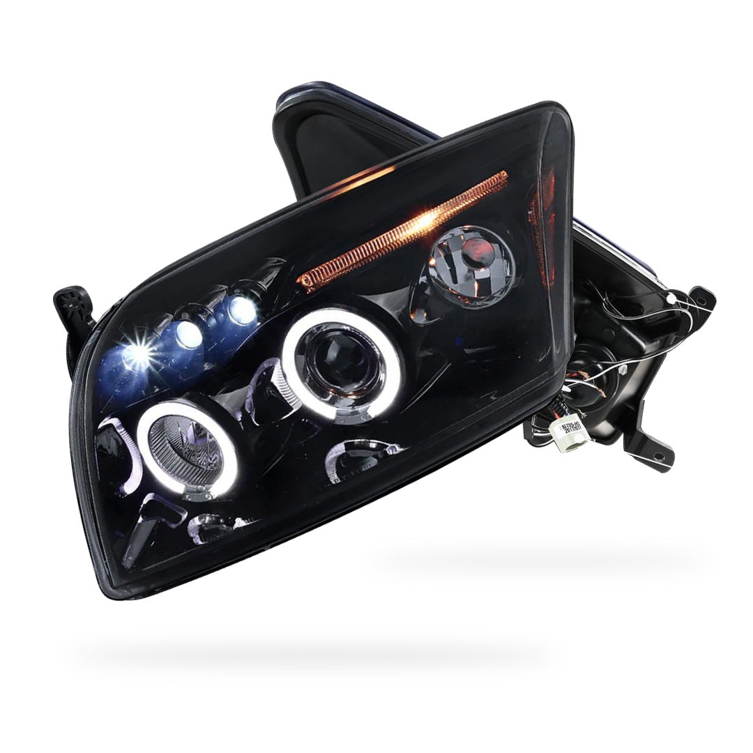 Dodge Caliber PM (2006 - 2012) Angel-Eyes DRL Projector Headlights LH + RH