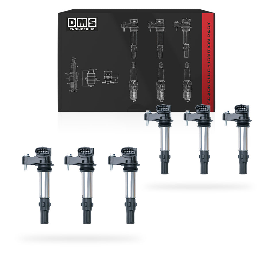 Holden Statesman WL (2004 - 2006) 3.6L Ignition Coils and Spark Plugs Complete Set