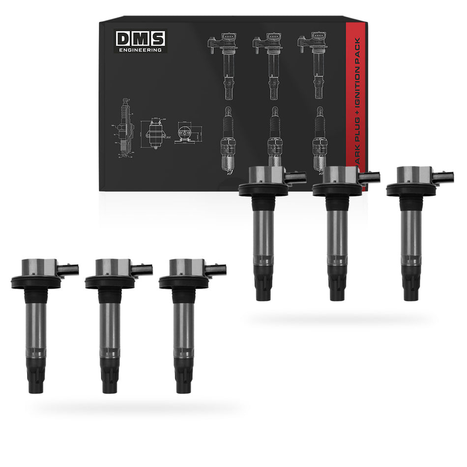 Mazda CX-9 TB (2007 - 2016) 3.7L Ignition Coils and Spark Plugs Complete Set