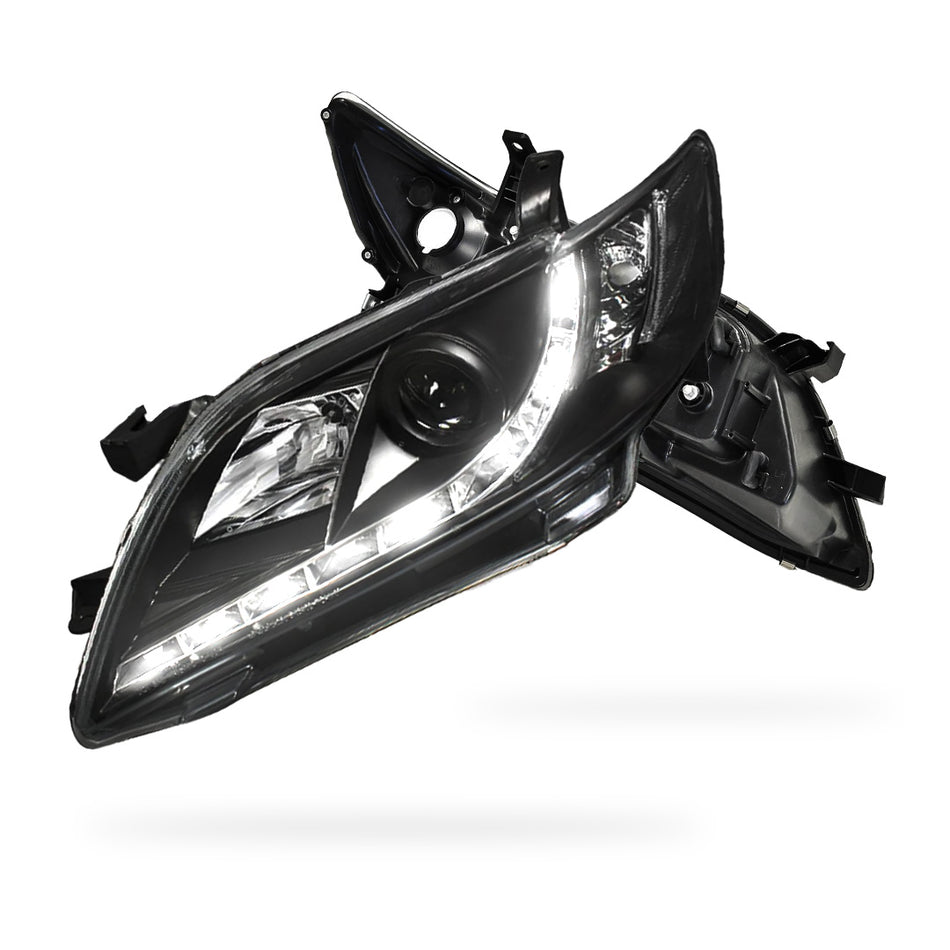 Toyota Camry XV40 (2006 - 2009) DRL Projector Headlights LH + RH