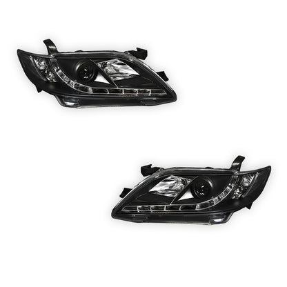 Toyota Camry XV40 (2006 - 2009) DRL Projector Headlights LH + RH