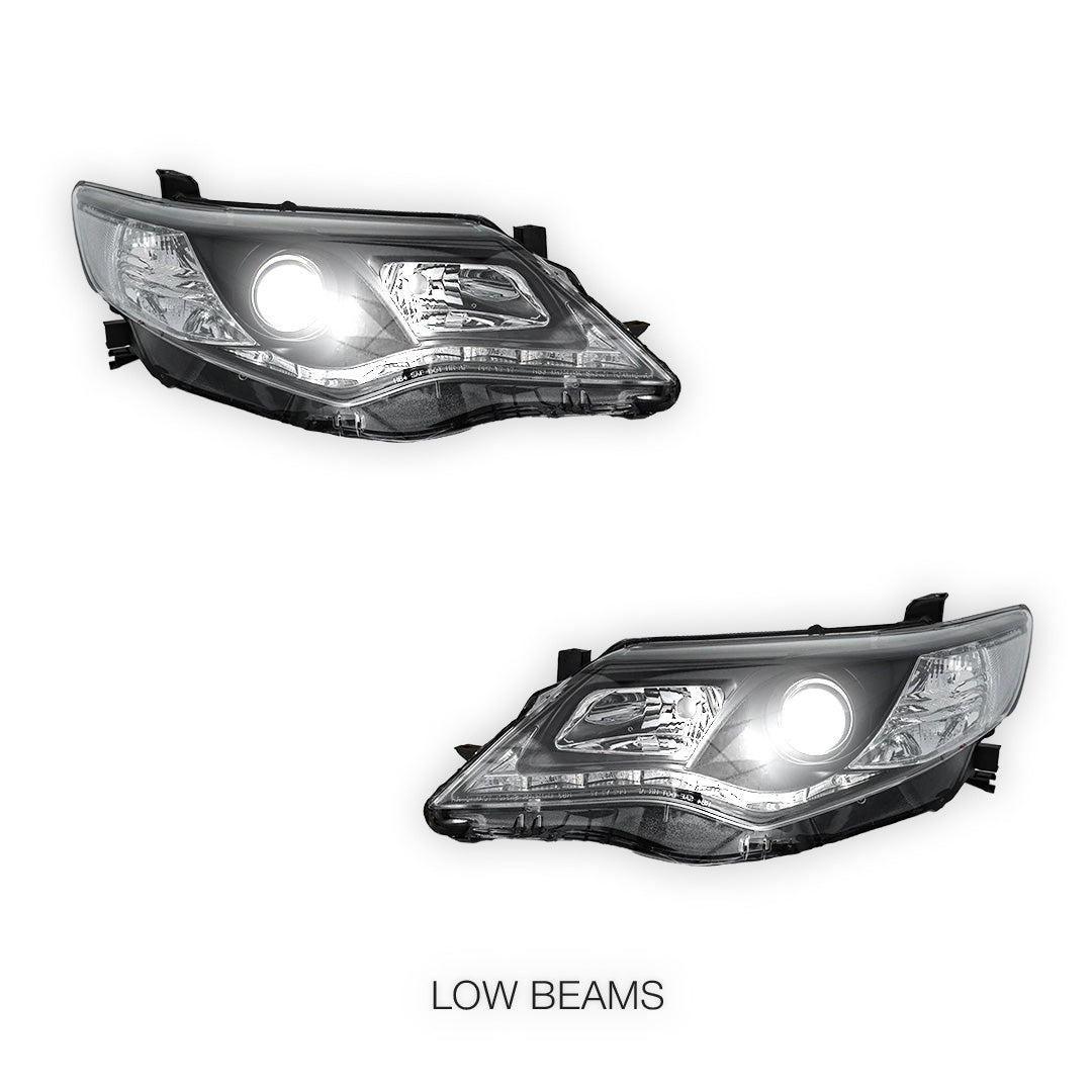 Toyota Camry XV50 (2012 - 2015) DRL Projector Headlights LH + RH
