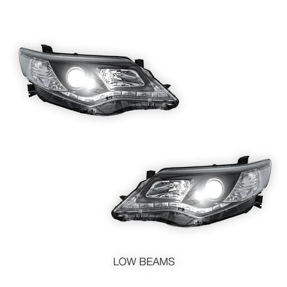 Toyota Camry XV50 (2012 - 2015) DRL Projector Headlights LH + RH