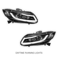 Honda Civic FB (2012 - 2016) 3D DRL Projector Headlights LH + RH