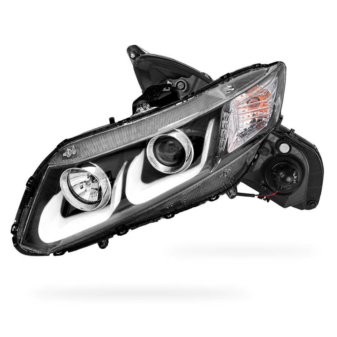 Honda Civic FB (2012 - 2016) 3D DRL Projector Headlights LH + RH