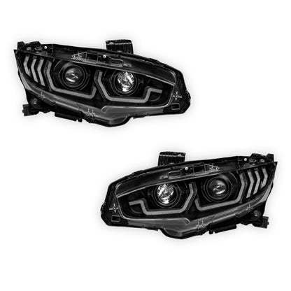 Honda Civic FC / FK (2016 - 2022) JDM LED DRL Projector Headlights LH + RH