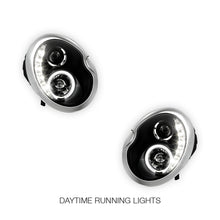 Mini Cooper R50 / R53 (2001 - 2006) LED DRL Projector Headlights LH + RH
