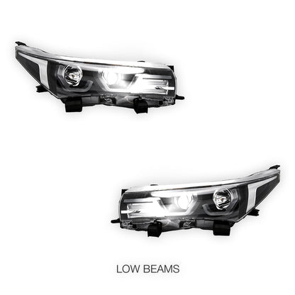 Toyota Corolla E180 (2013 - 2016) LED DRL Projector Headlights LH + RH