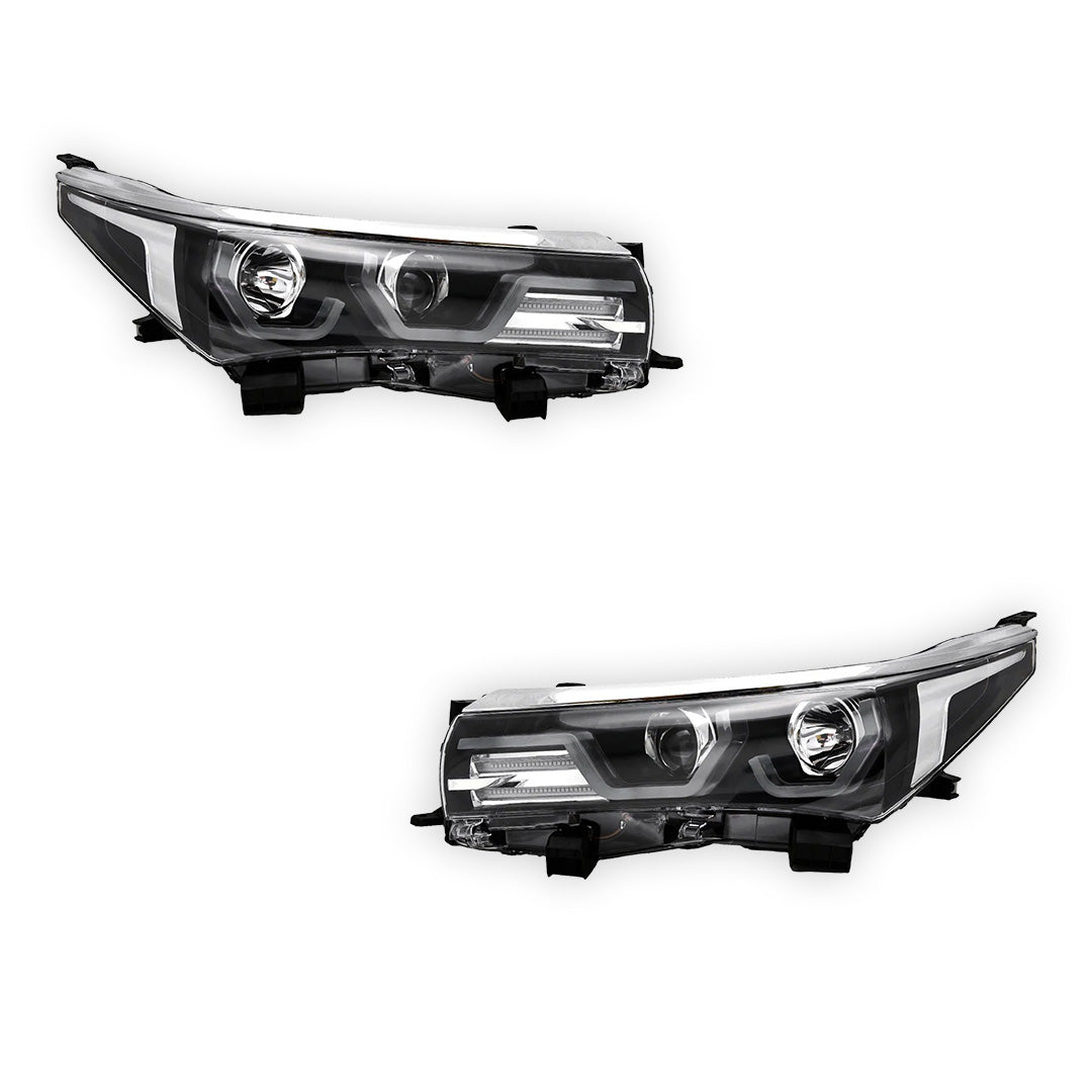 Toyota Corolla E180 (2013 - 2016) LED DRL Projector Headlights LH + RH
