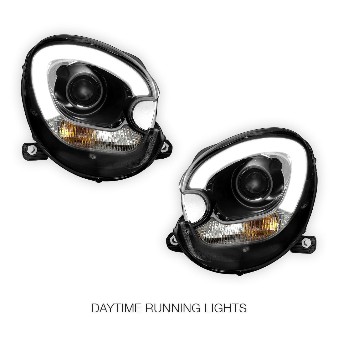 Mini Countryman R60 (2011 - 2016) 3D LED Bar DRL Projector Headlights LH + RH