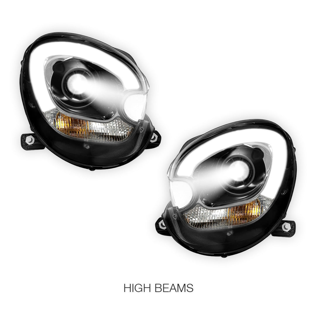 Mini Countryman R60 (2011 - 2016) 3D LED Bar DRL Projector Headlights LH + RH