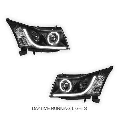 Holden Cruze JG (2009 - 2011) 3D DRL Projector Headlights LH + RH