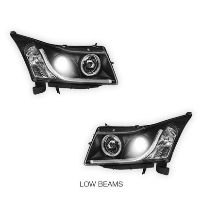 Holden Cruze JG (2009 - 2011) 3D DRL Projector Headlights LH + RH