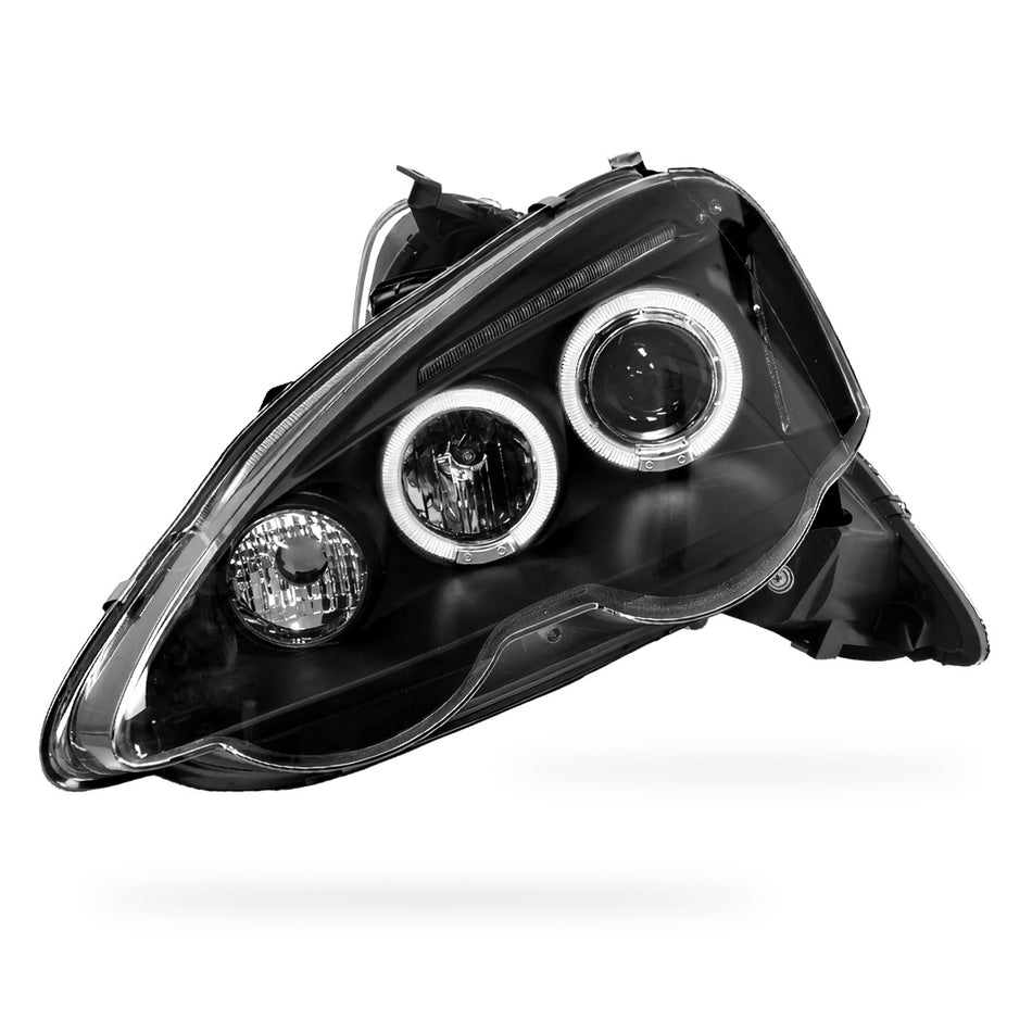 Honda Integra DC5 (2001 - 2004) LED Angel-Eye Projector Headlights LH + RH