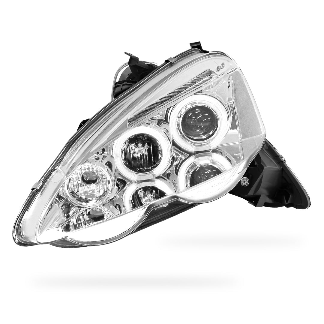 Honda Integra DC5 (2001 - 2004) LED Angel-Eye Projector Headlights LH + RH
