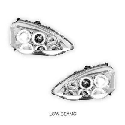 Honda Integra DC5 (2001 - 2004) LED Angel-Eye Projector Headlights LH + RH