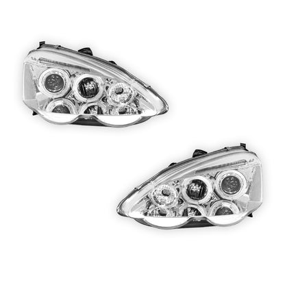 Honda Integra DC5 (2001 - 2004) LED Angel-Eye Projector Headlights LH + RH