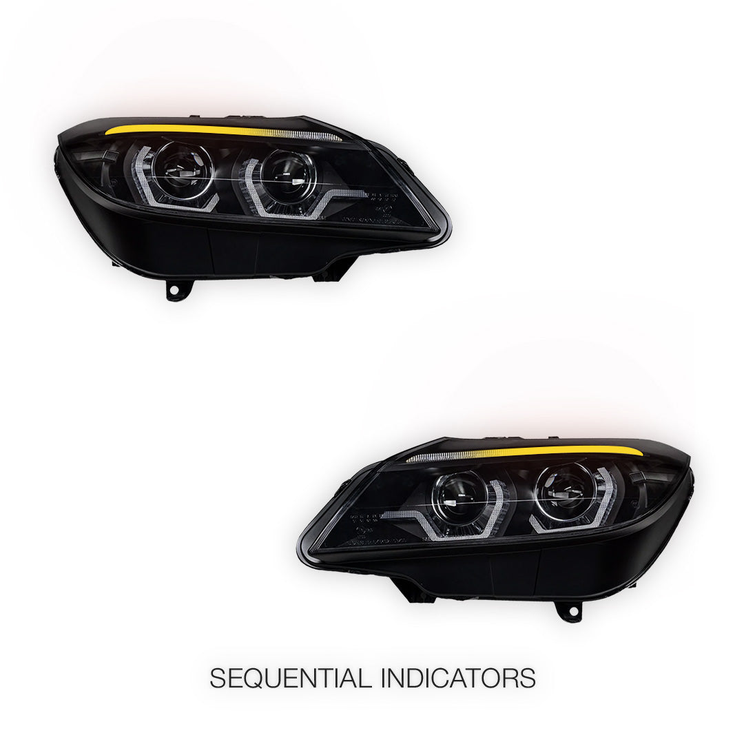 BMW Z4 E89 (2009 - 2013) HID / Xenon Model LED DRL Projector Headlights LH + RH