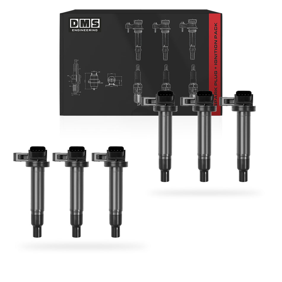 Lexus IS200 / IS300 GXE10 / JCE10 (1999 - 2005) 2.0L / 3.0L Ignition Coils Complete Set
