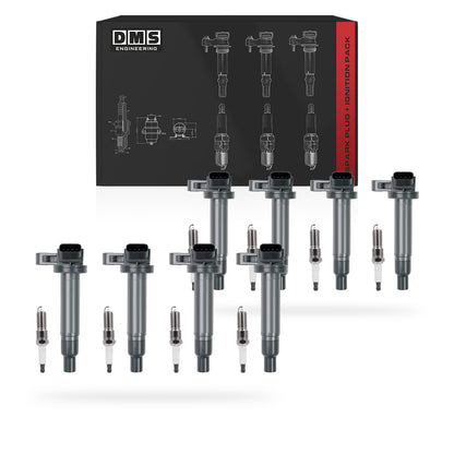 Lexus LS 430 UCF30R (2000 - 2006) 4.3L Ignition Coils and Spark Plugs Complete Set