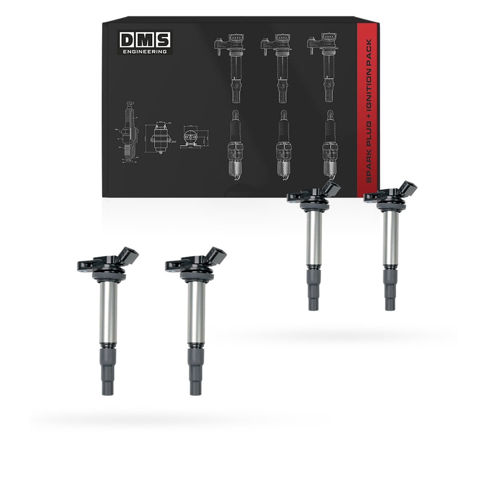 Toyota Corolla (2006 - 2019) 1.8L / 2.0L Ignition Coils and Spark Plugs Complete Set