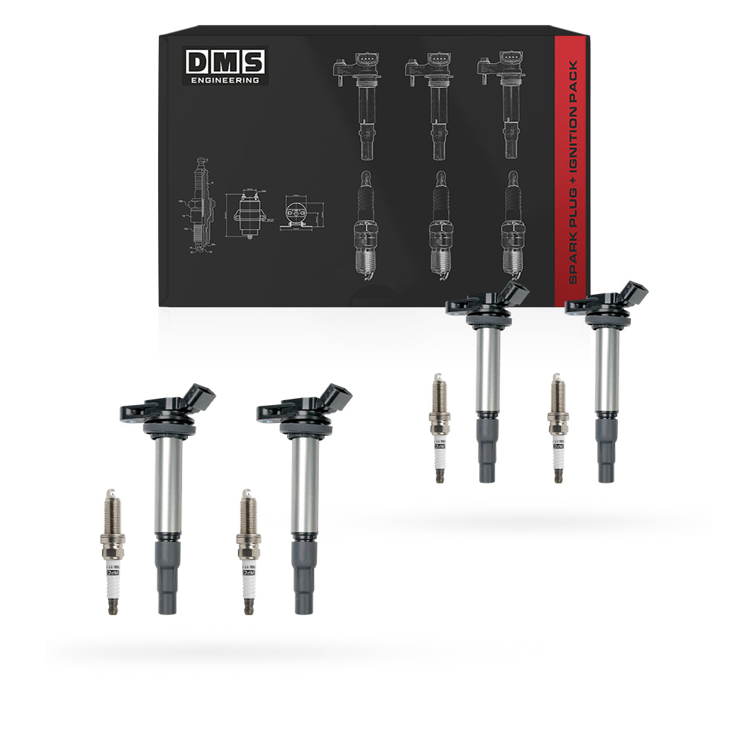 Toyota Corolla (2006 - 2019) 1.8L / 2.0L Ignition Coils and Spark Plugs Complete Set