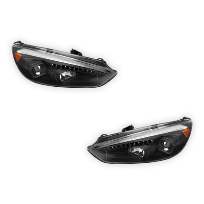 Ford Focus LZ (2015- 2018) 3D LED DRL Projector Headlights LH + RH