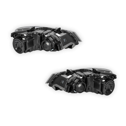 Volkswagen Polo 6R (2014 - 2017) Round Twin Reflector Headlights LH + RH
