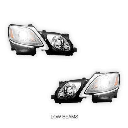 Lexus GS430 S190 (2005- 2010) HID / Xenon Model LED DRL Projector Headlights LH + RH