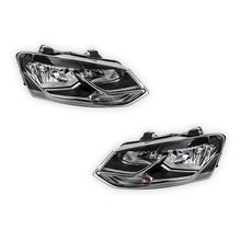 Volkswagen Polo 6R (2014 - 2017) Square Twin Reflector Headlights LH + RH