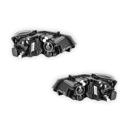 Volkswagen Polo 6R (2014 - 2017) Square Twin Reflector Headlights LH + RH