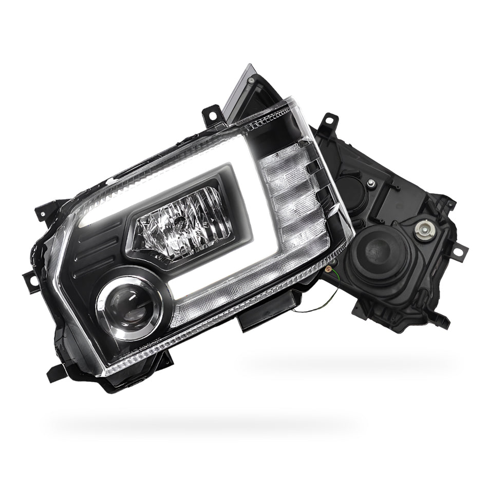 Toyota HiAce H200 (2015 - 2019) LED DRL Projector Headlights LH + RH