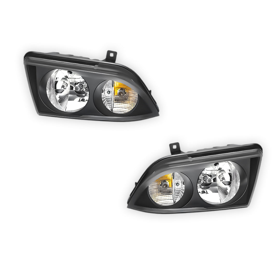Volkswagen Crafter 2E / 2F (2006 - 2016) Hella Headlights LH + RH