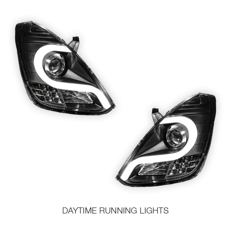 Hyundai iLoad / iMax TQ (2008 - 2018) LED DRL Projector Headlights LH + RH
