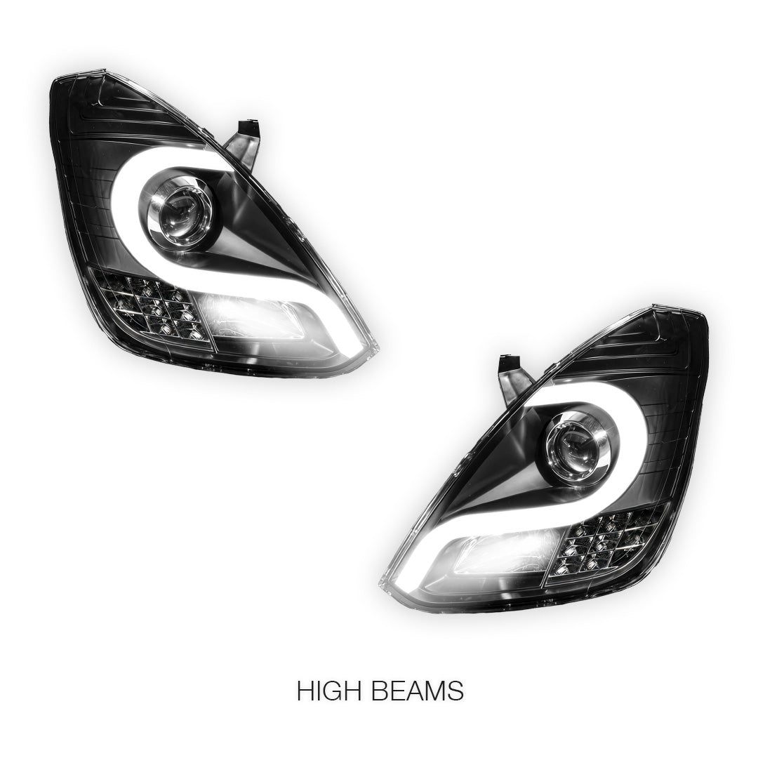 Hyundai iLoad / iMax TQ (2008 - 2018) LED DRL Projector Headlights LH + RH