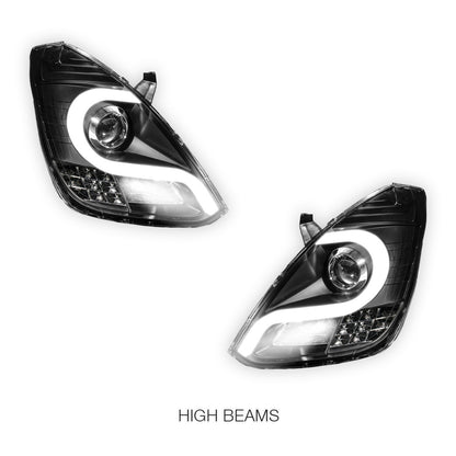 Hyundai iLoad / iMax TQ (2008 - 2018) LED DRL Projector Headlights LH + RH
