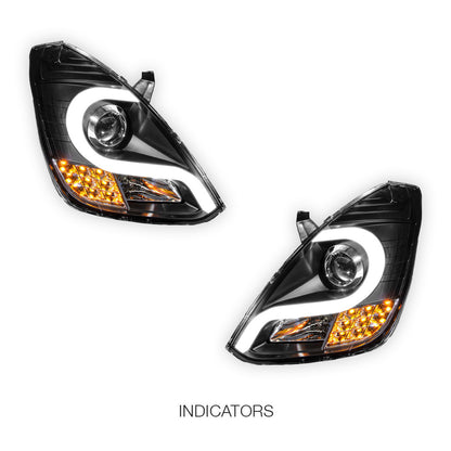 Hyundai iLoad / iMax TQ (2008 - 2018) LED DRL Projector Headlights LH + RH