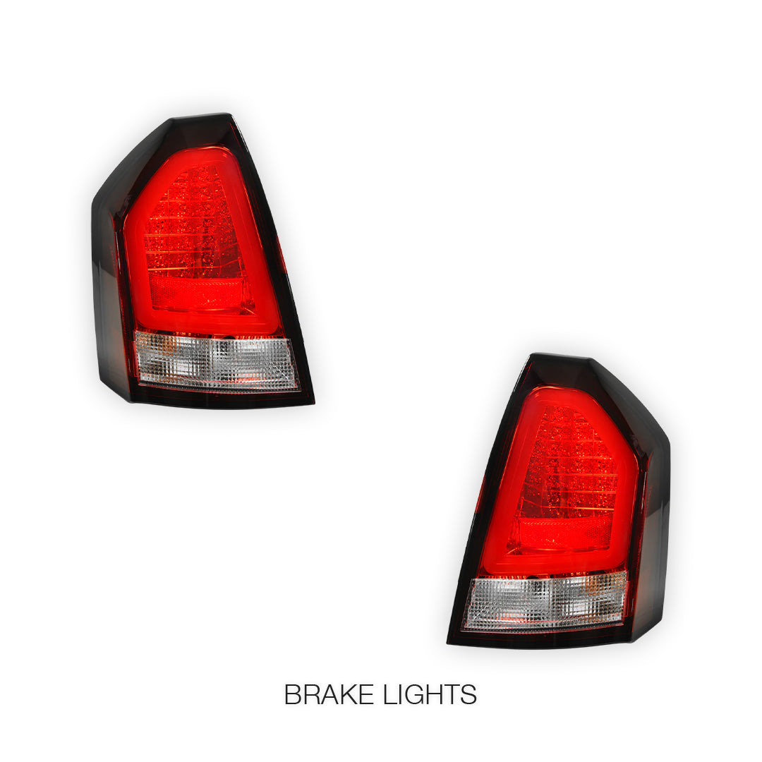 Chrysler 300 (2005 - 2008) 3D LED Tail Lights LH + RH