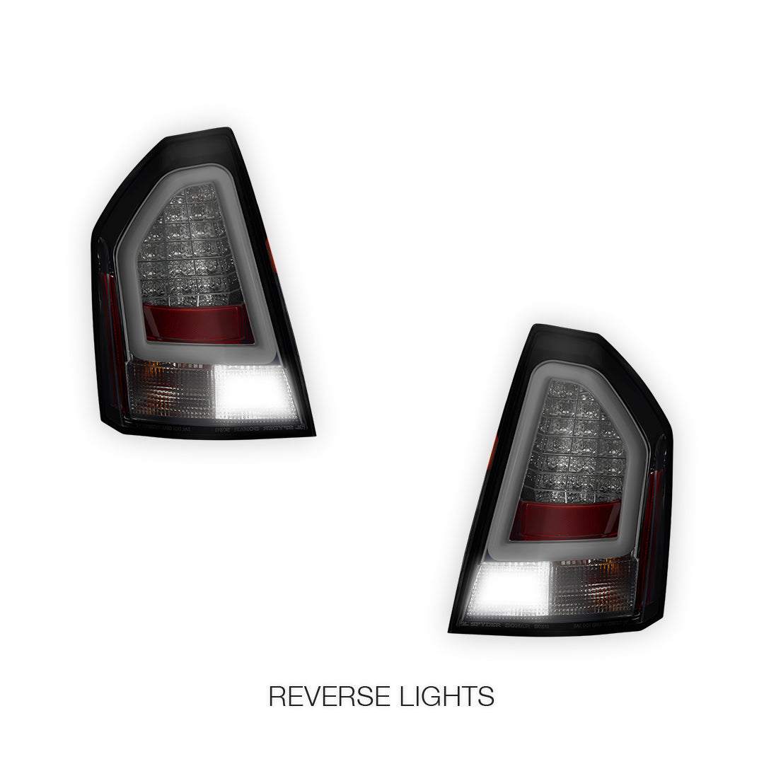 Chrysler 300 (2005 - 2008) 3D LED Tail Lights LH + RH