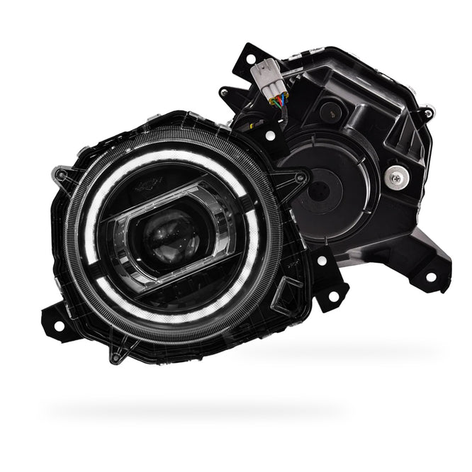 Suzuki Jimny JB74 (2019 - 2025) AMG G63 Style LED DRL Projector Headlights LH + RH