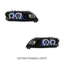 Mazda 6 GG / GY (2002 - 2007) LED DRL CCFL Angel-Eyes Projector Headlights LH + RH