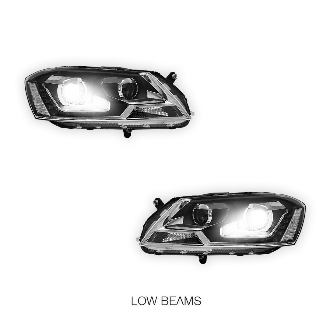 Volkswagen Passat B7 3C (2011- 2015) LED DRL Projector Headlights LH + RH