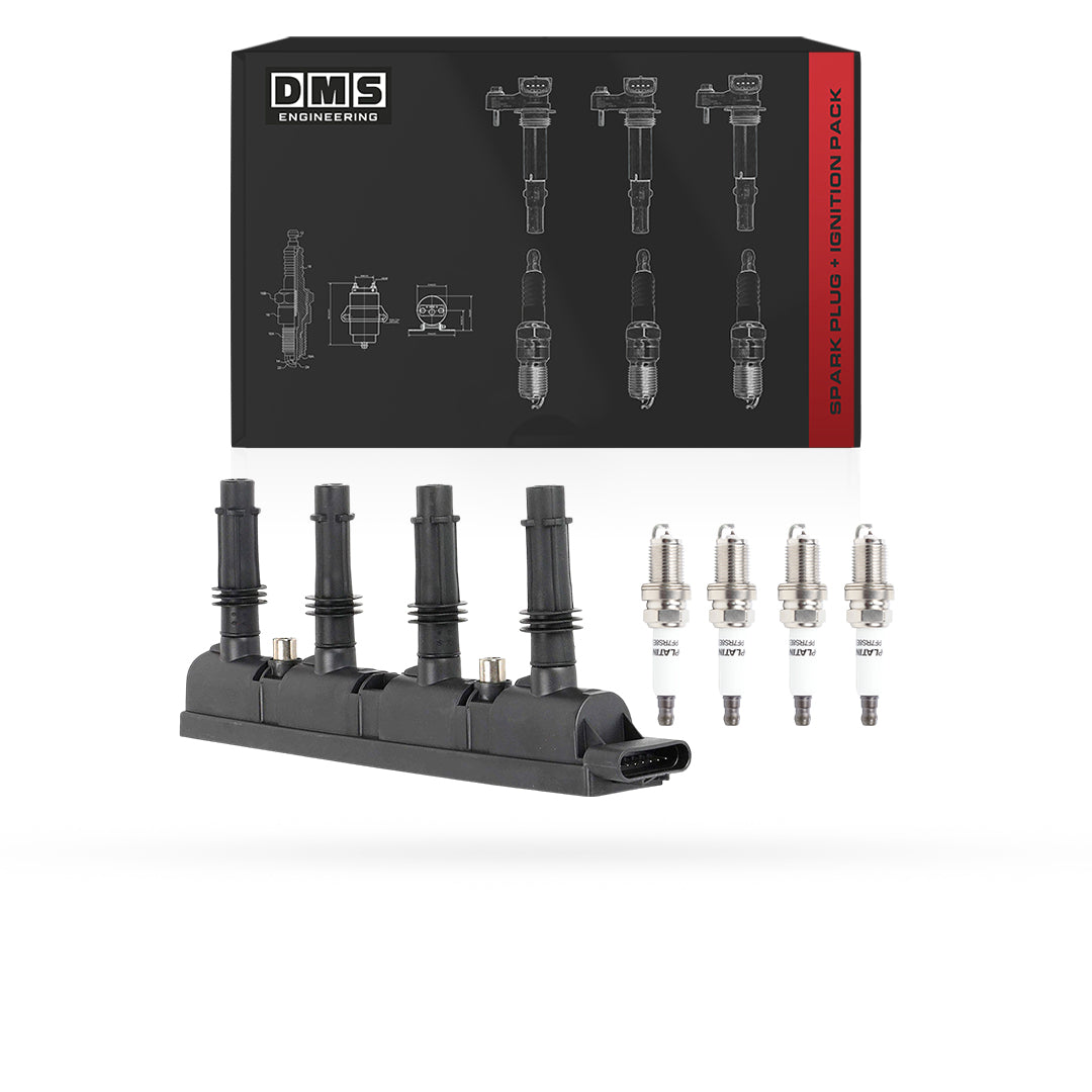 Holden Cruze JH (2011 - 2015) 1.4L Ignition Coils and Spark Plugs Complete Set