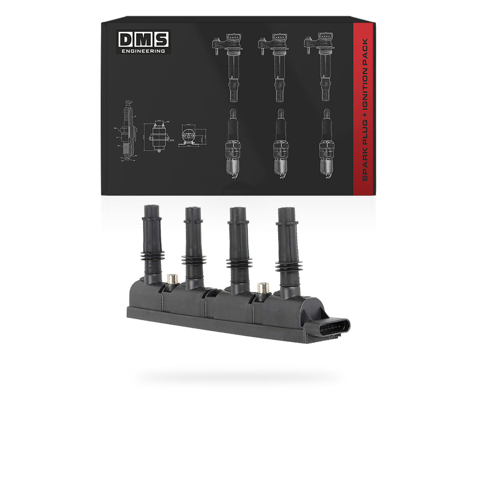 Holden Trax TJ (2014 - 2020) 1.4L Ignition Coil and Spark Plugs Complete Set