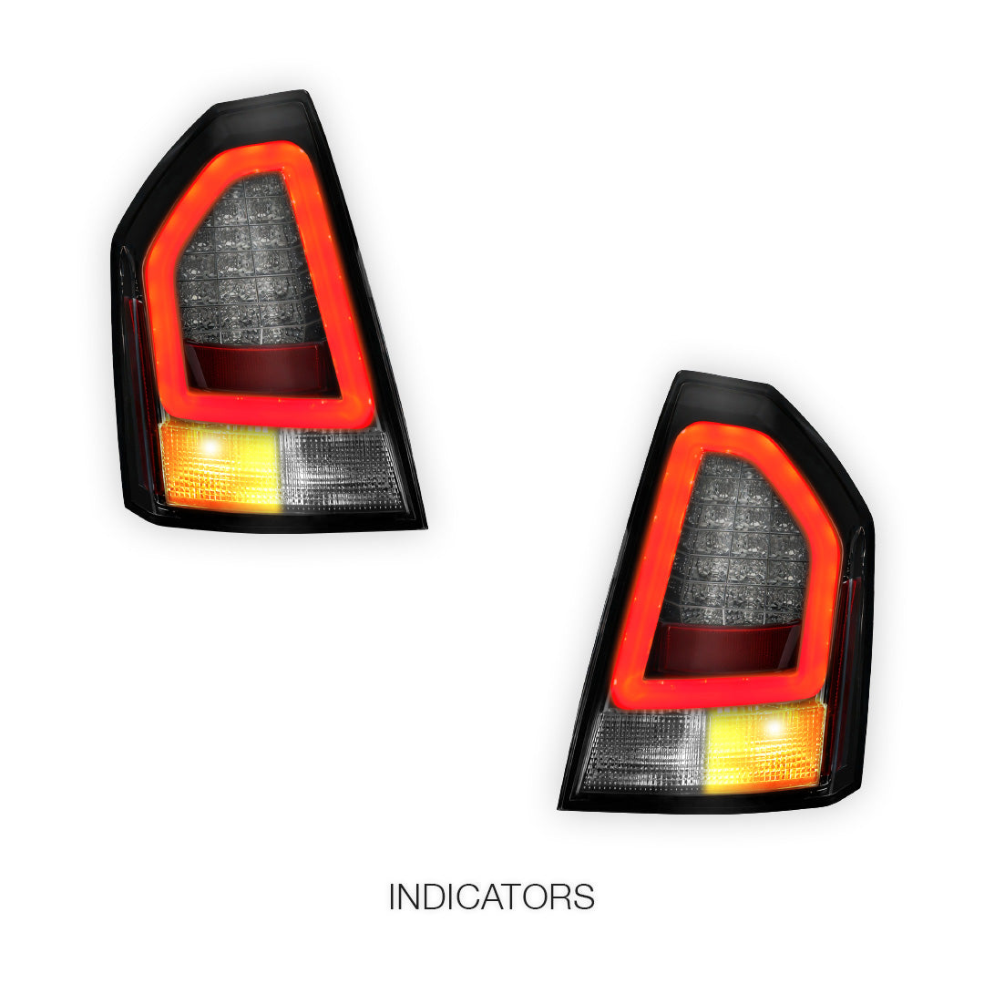 Chrysler 300C (2005 - 2008) 3D LED Tail Lights LH + RH